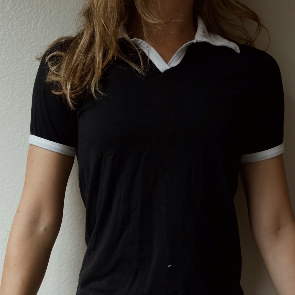 Cute collared shirt soft